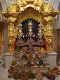 Parabrahma Bhagwan Shri Swaminarayan, Aksharbrahma Shri Gunatitanand Swami and Aksharmukta Shri Gopalanand Swami